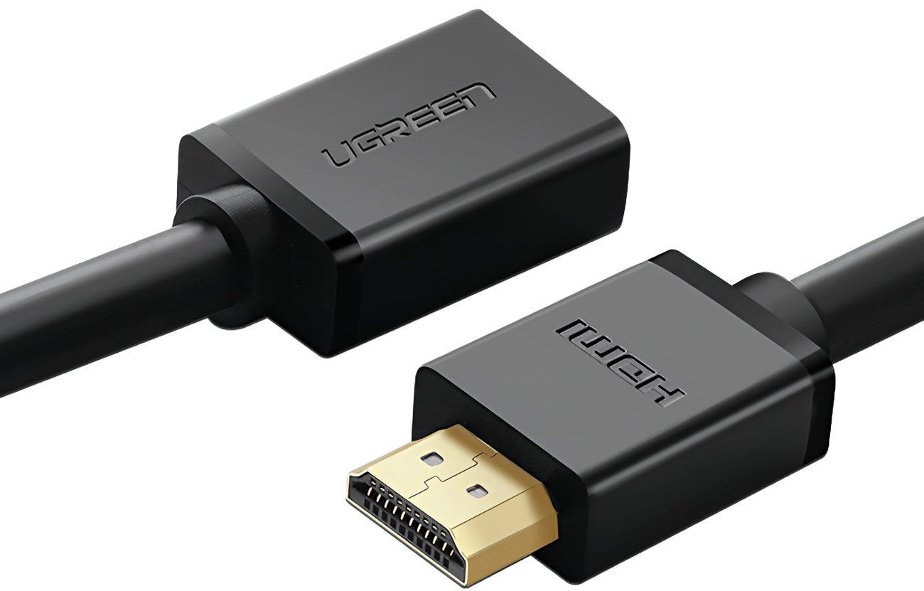 Cablu Video Prelungitor UGREEN HD107, HDMI - HDMI, 4K, 3m, Negru