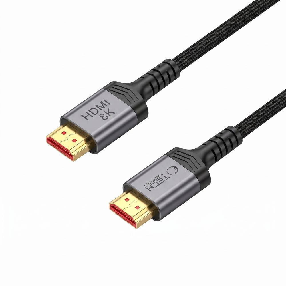 Cablu Video Tech-Protect Ultraboost 2, HDMI - HDMI, 8K, 3m, Negru