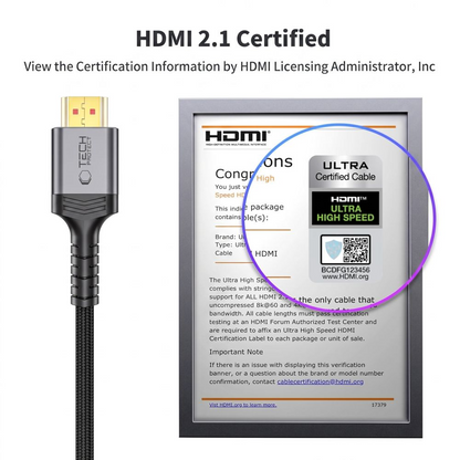 Cablu Video Tech-Protect Ultraboost 2, HDMI - HDMI, 8K, 3m, Negru