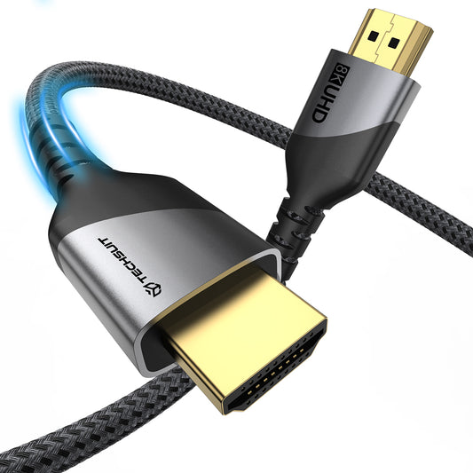 Cablu Video Techsuit NexusVision Pro CX3, HDMI - HDMI, 8K, 2m, Gri