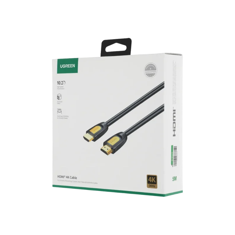 Cablu Video UGREEN HD101, HDMI - HDMI, 4K, 5m, Negru