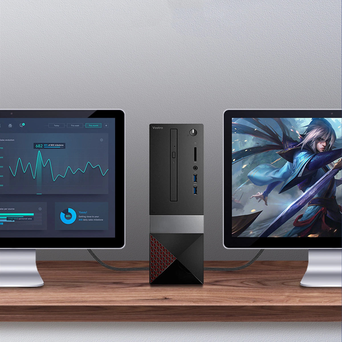 Cablu Video UGREEN HD140, HDMI - HDMI, 8K, 3m, Negru