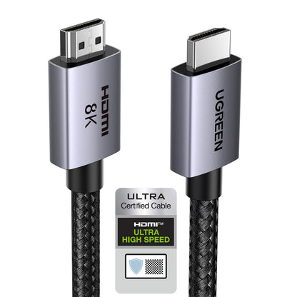 Cablu Video UGREEN HD171, HDMI - HDMI, 8K, 3m, Negru