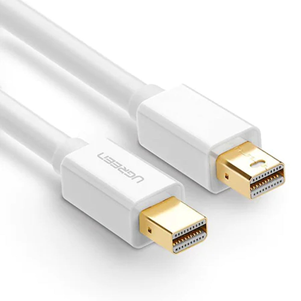 Cablu Video UGREEN, MiniDisplayPort -  MiniDisplayPort, 4K, 2m, Alb