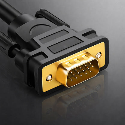 Cablu Video UGREEN VG101 (11633), VGA - VGA, 10m, Negru