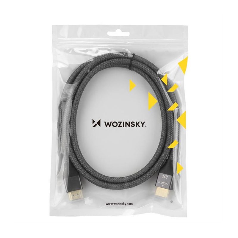 Cablu Video WZK Ultraboost, HDMI - HDMI, 8K, 3m, Gri WHDMI-30