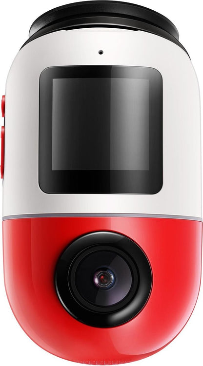 Camera Auto 70mai Dash Cam Omni 360 X200, 1080P, 64Gb, Wi-Fi, GPS, AI, Control Vocal, Afisaj 1.2inch, Rosie X200-64-RED