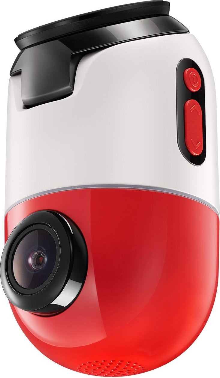 Camera Auto 70mai Dash Cam Omni 360 X200, 1080P, 128Gb, Wi-Fi, GPS, AI, Control Vocal, Afisaj 1.2inch, Rosie X200-128-RED