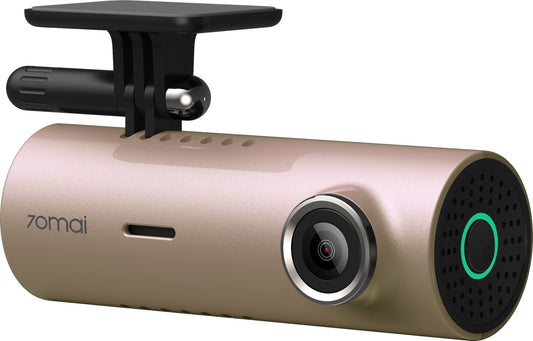 Camera Auto 70mai Dash Cam M300, 1296P, Wi-Fi, Roz Auriu