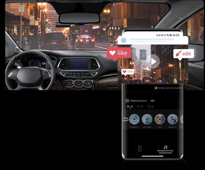 Camera Auto DDPAI Mini Pro DM2503A-02, 2K, Wi-Fi