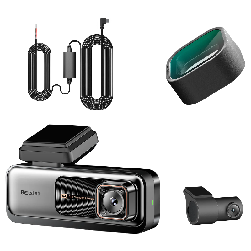 Camera Auto Fata Spate Botslab G980H Pro, 4K, Wi-Fi, GPS, Afisaj 2.45inch