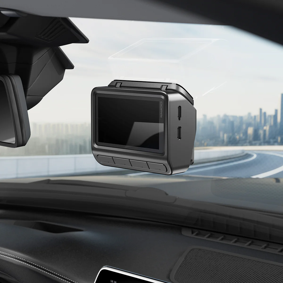 Camera Auto Fata Spate DDPAI Z90 Dual, 4K, 64Gb, Wi-Fi, GPS, Afisaj 3inch