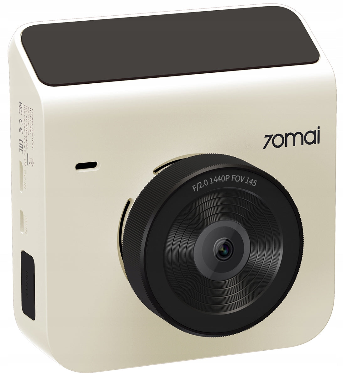 Camera Auto 70mai Dash Cam A400, 2K, Wi-Fi, Afisaj 2inch, Bej