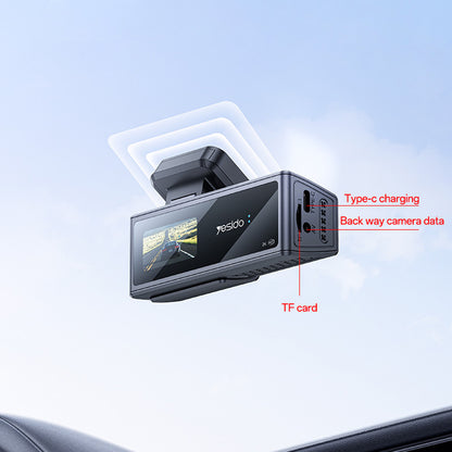 Camera Auto Yesido KM22, 1080P, Wi-Fi, Negru