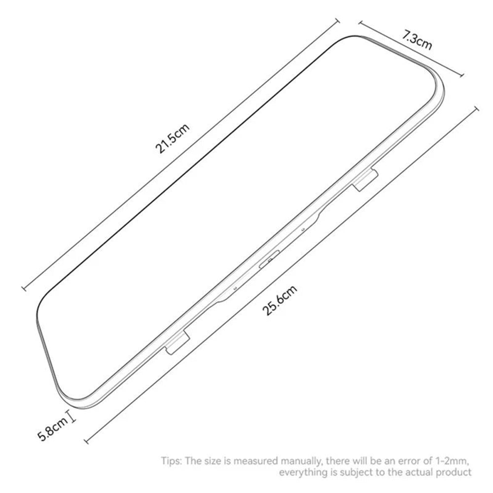 Camera Auto Yesido KM24 cu Carplay / Android Auto, 4K, Afisaj 9.66inch