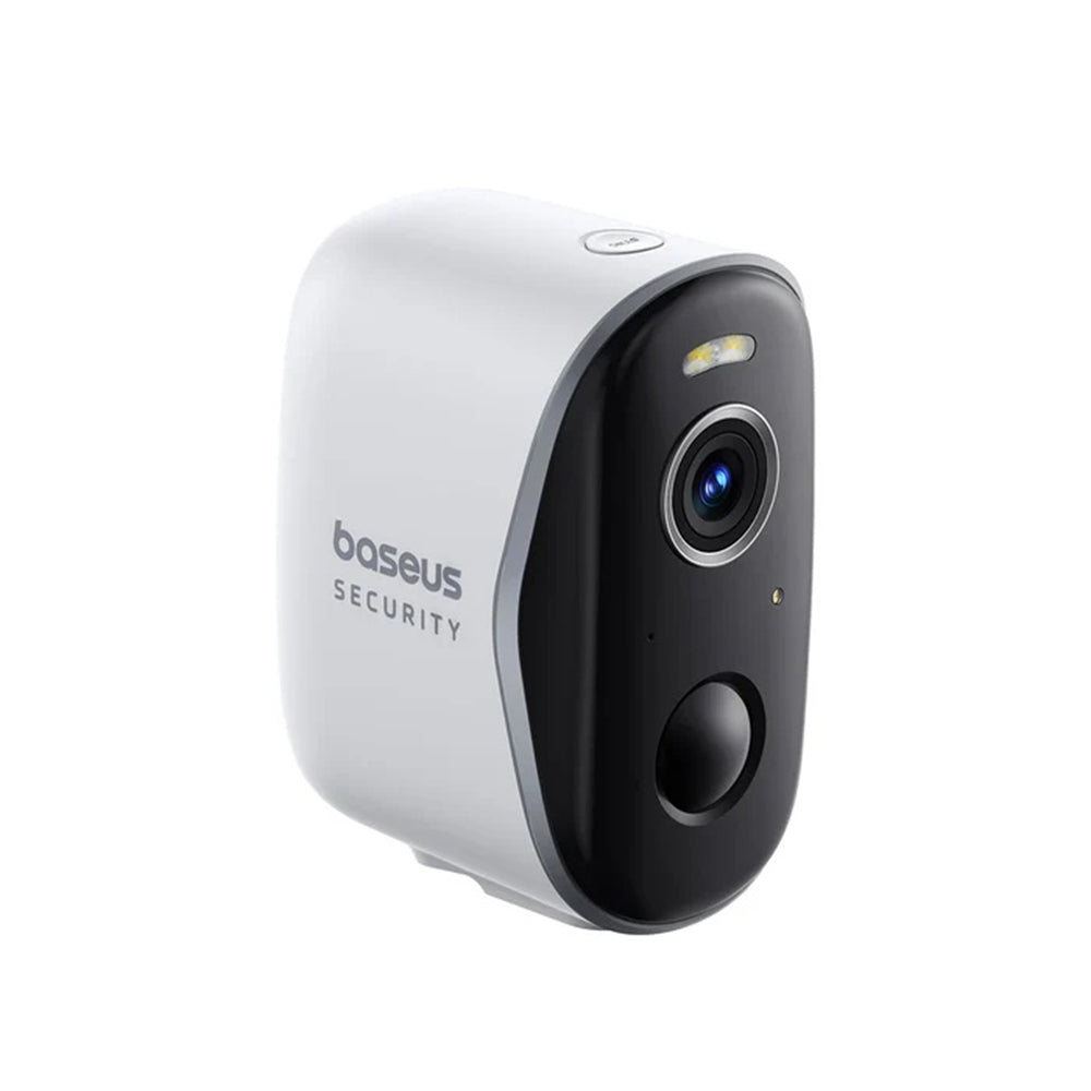 Camera de Supraveghere Baseus N1, Wi-Fi, 2K, IP67, Exterior, Set 4 bucati, Alba ACSLH-01