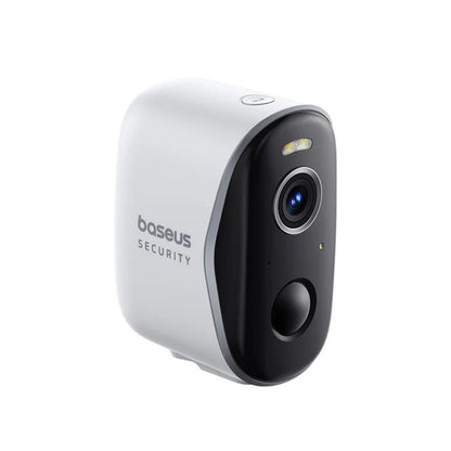 Camera de Supraveghere Baseus N1, Wi-Fi, 2K, IP67, Exterior, Set 4 bucati, Alba ACSLH-01