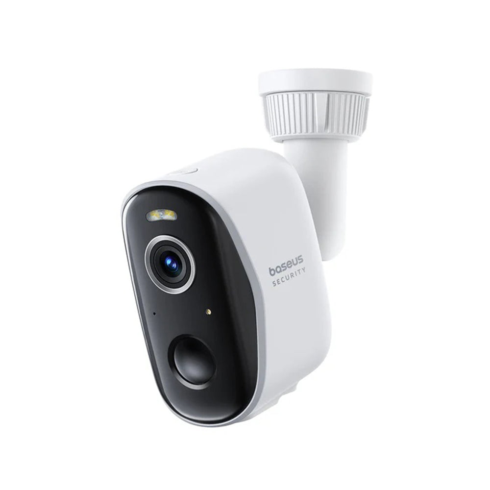 Camera de Supraveghere Baseus N1, Wi-Fi, 2K, IP67, Exterior, Set 4 bucati, Alba ACSLH-01