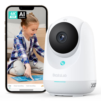 Camera de Supraveghere Botslab 3C Pro C224, Wi-Fi, 4K, Interior