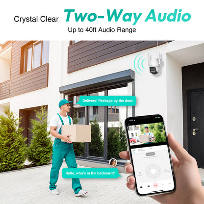 Camera de Supraveghere Botslab W311, Wi-Fi, 2K, IP66, Exterior