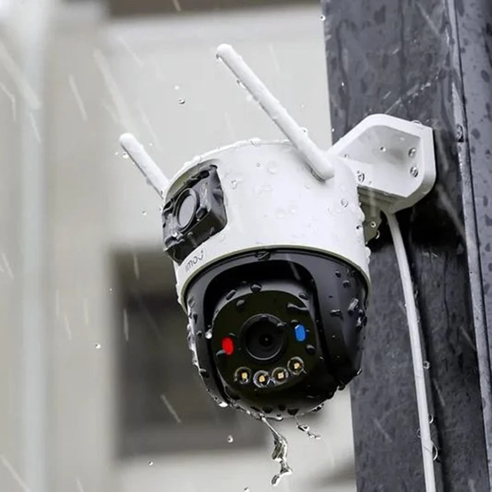 Camera de Supraveghere Imou Cruiser Dual 2 Pro, Wi-Fi, 2.5K + 2.5K, IP65, Exterior, Alba IPC-S7XFP-8U0WED