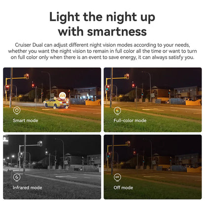 Camera de Supraveghere Imou Cruiser Dual, Wi-Fi, 2.8K + 2.8K, IP66, Exterior, Alba IPC-S7XP-10M0WED-0360B