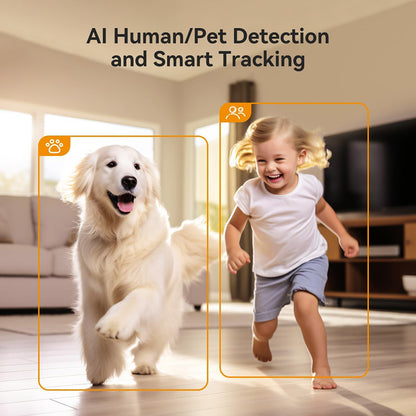 Camera de Supraveghere Imou Ranger Dual, Wi-Fi, 2K + 2K, Interior, Alba IPC-S2XP-6M0WED