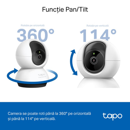 Camera de Supraveghere TP-LINK Tapo C220, Wi-Fi, 2K, Interior