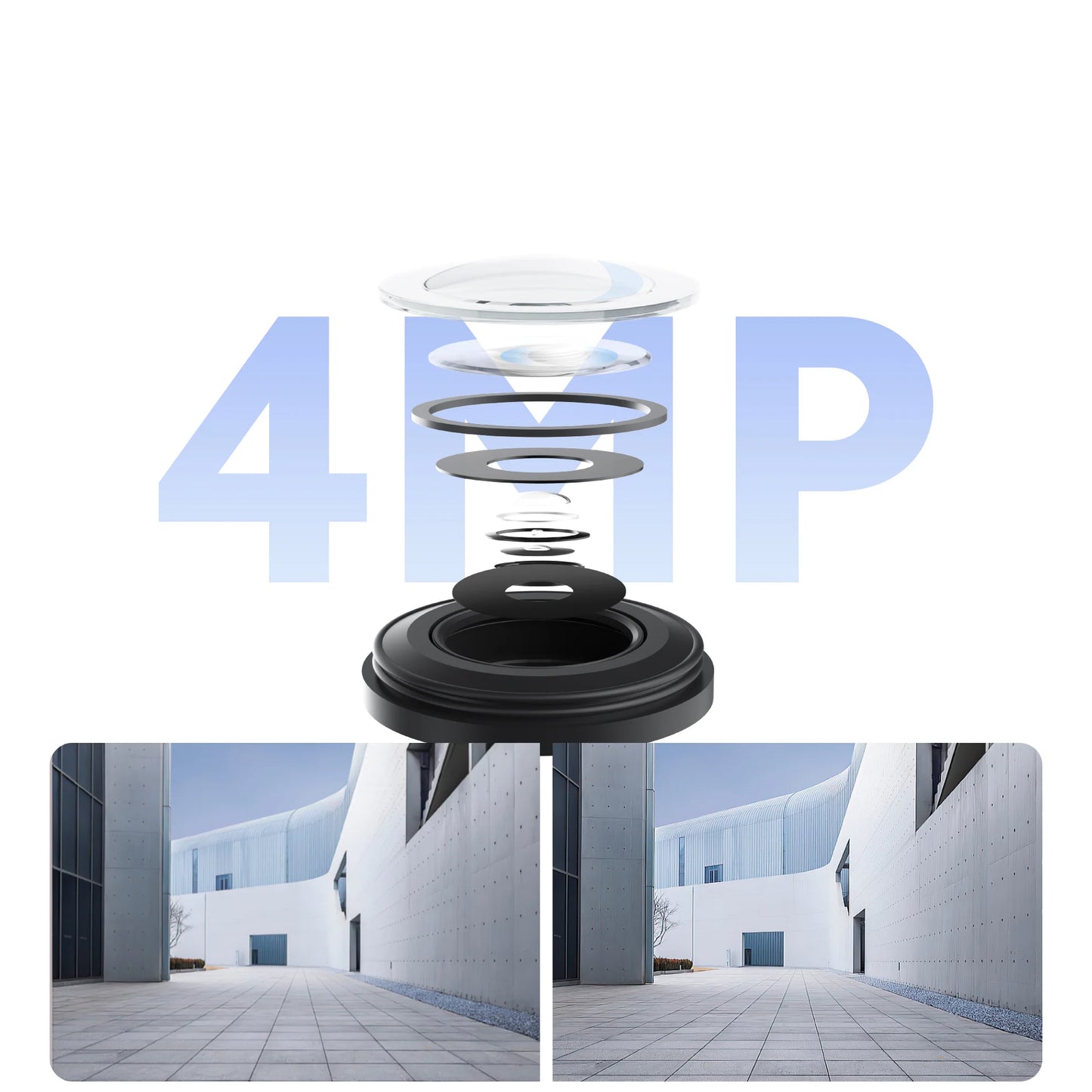 Camera de Supraveghere Xiaomi CW500 Dual, Wi-Fi, 2.5K, IP66, Exterior BHR9402EU