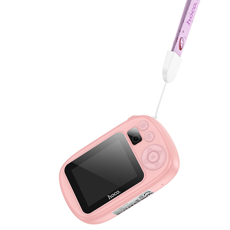 Camera Digitala HOCO DV205 Kids, 720P, 1MP, Roz