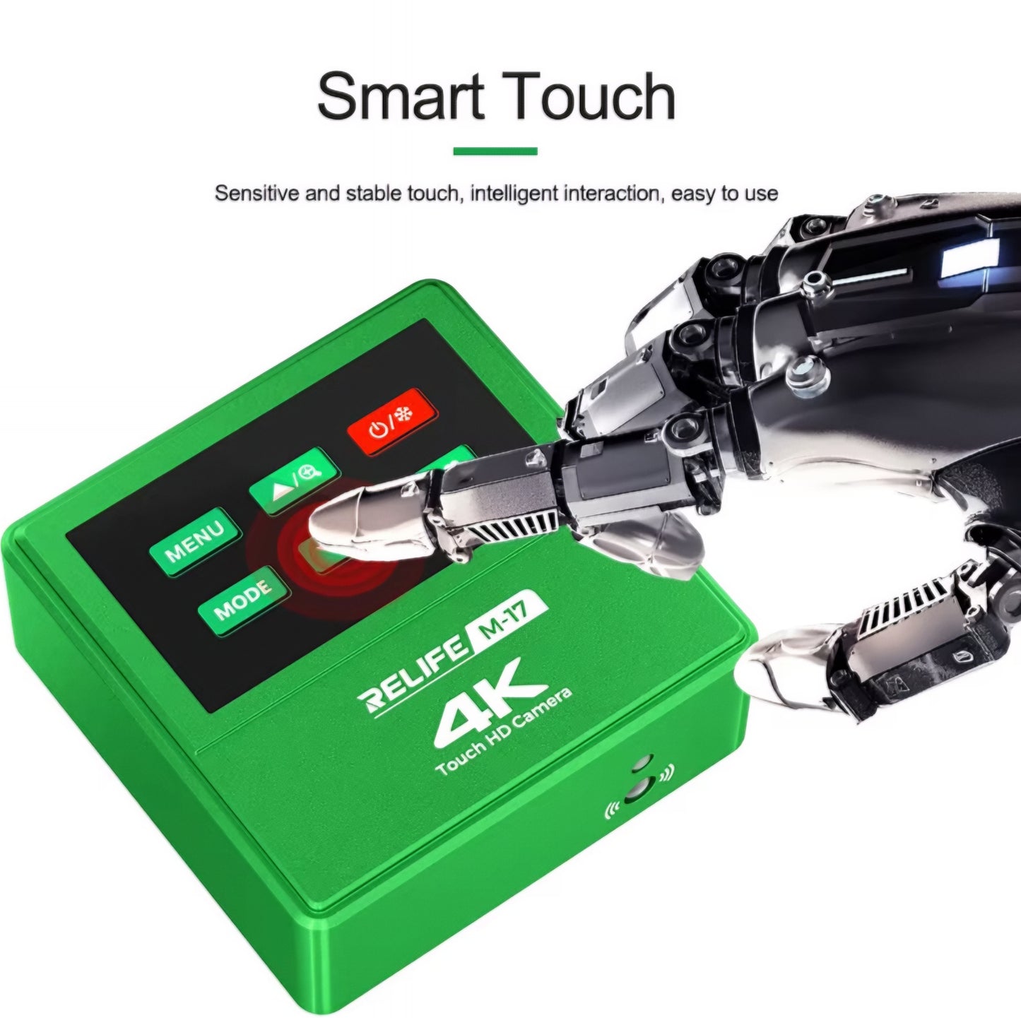 Camera Microscop cu Control Tactil Relife M-17, 4K