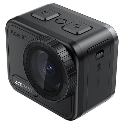 Camera Sport Acefast X1, 4K, Wi-Fi, Neagra