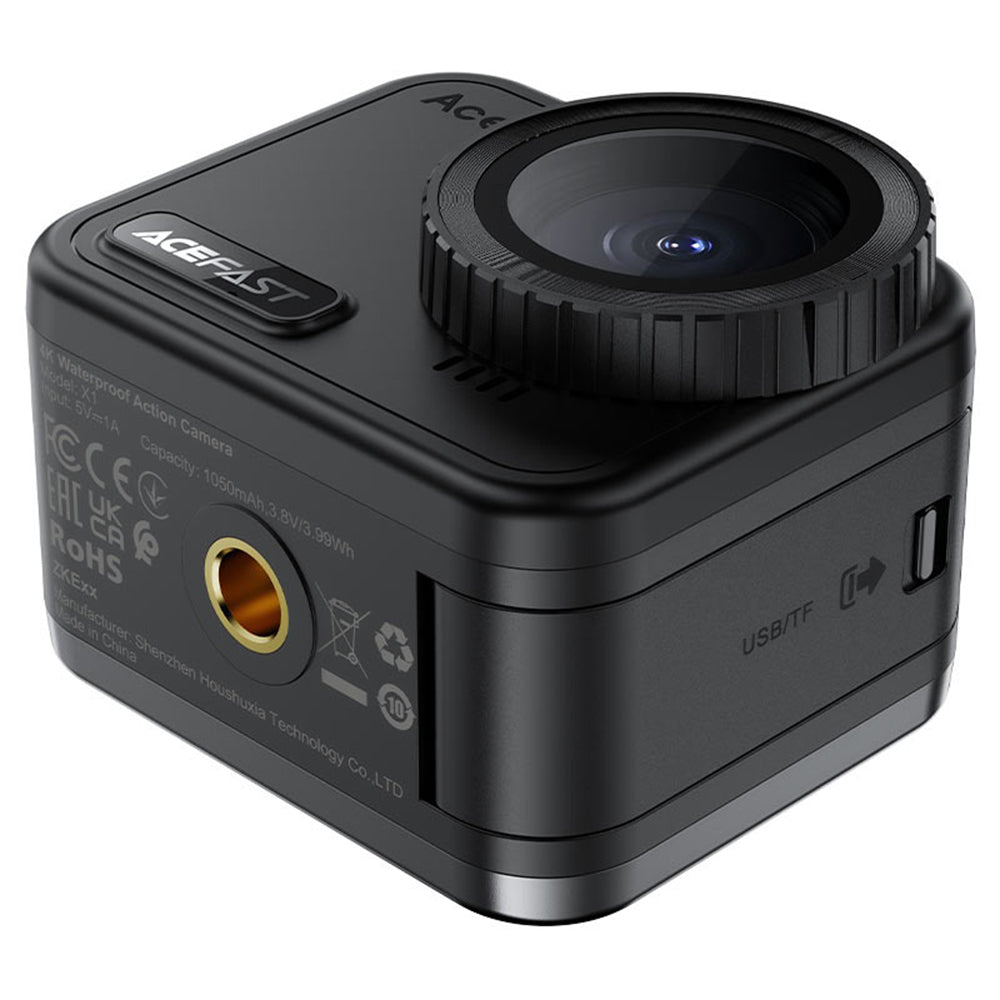 Camera Sport Acefast X1, 4K, Wi-Fi, Neagra