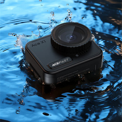 Camera Sport Acefast X1, 4K, Wi-Fi, Neagra