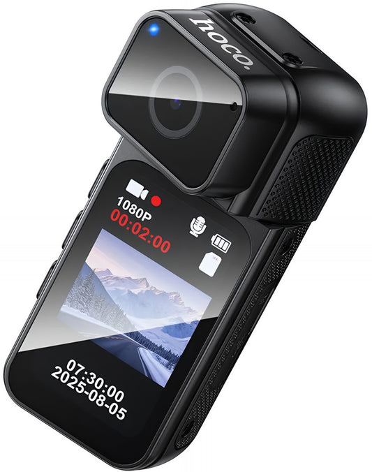 Camera Sport HOCO DV105, 2.7K, Afisaj 1.47inch, Neagra