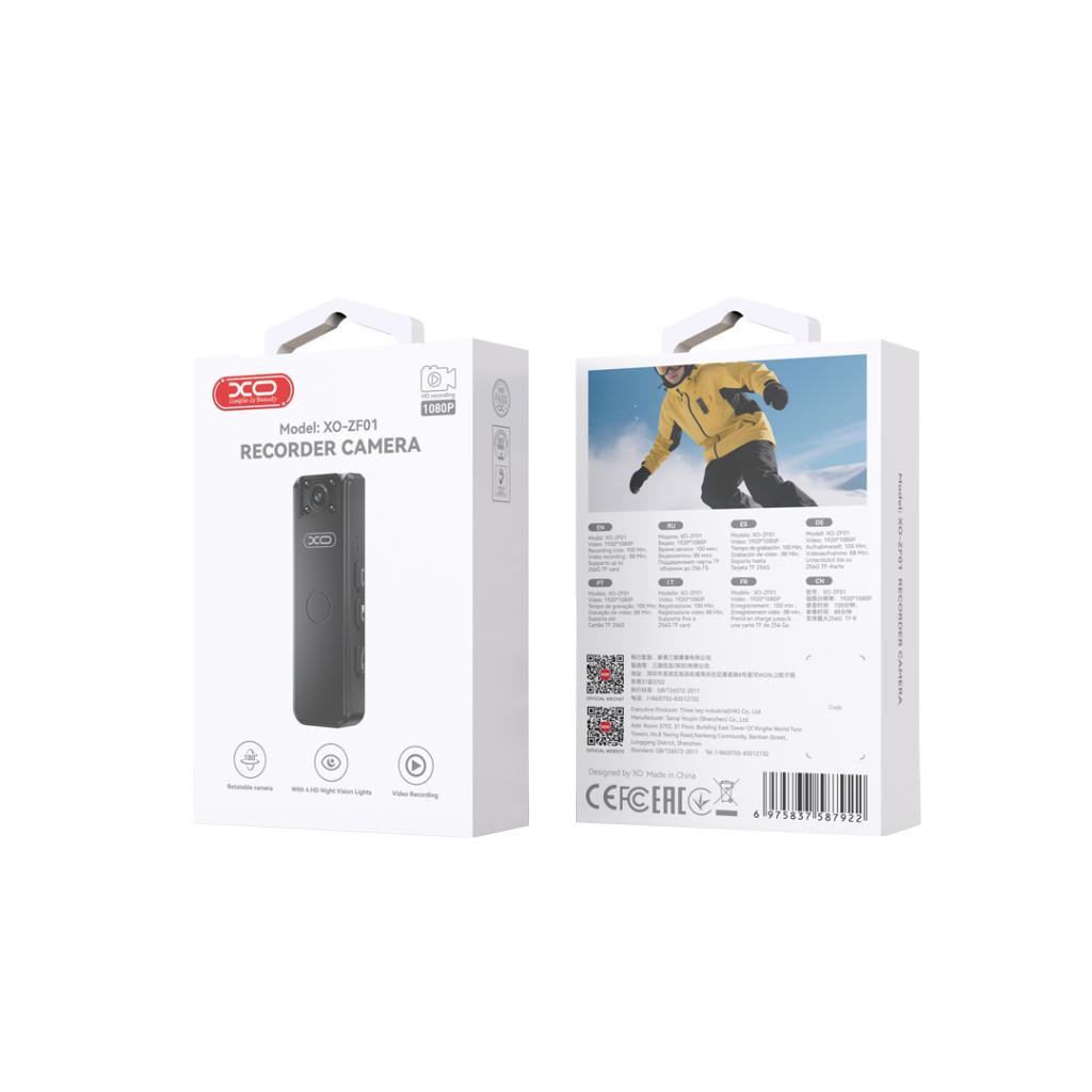 Camera Sport XO Design ZF01, 1080P, Neagra