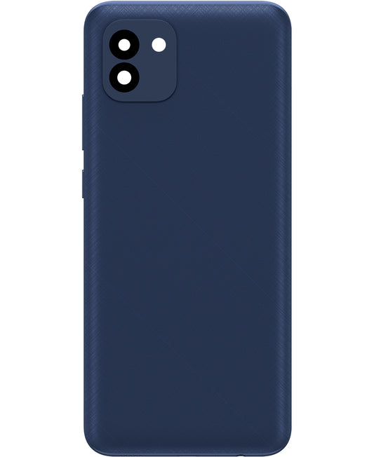 Capac Baterie compatibil cu Samsung Galaxy A03 A035, Versiune F, Albastru
