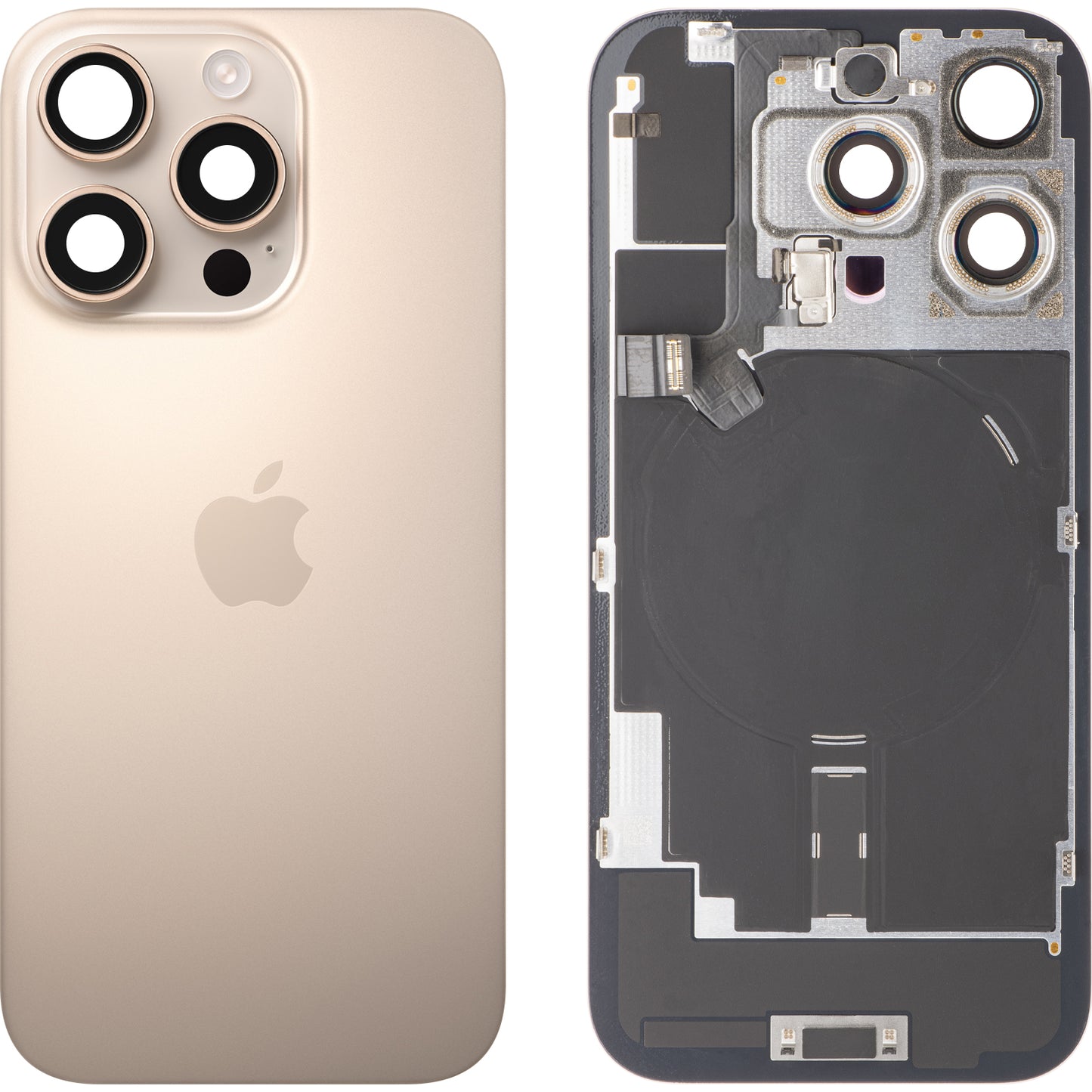 Capac Baterie compatibil cu Apple iPhone 16 Pro, Auriu