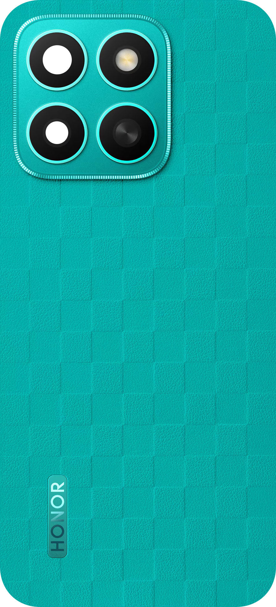Capac Baterie Honor X8c, Verde (Marrs Green), Service Pack 0235AMXB