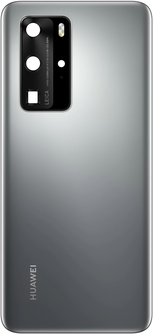 Capac Baterie Huawei P40 Pro, Argintiu (Silver Frost), Swap