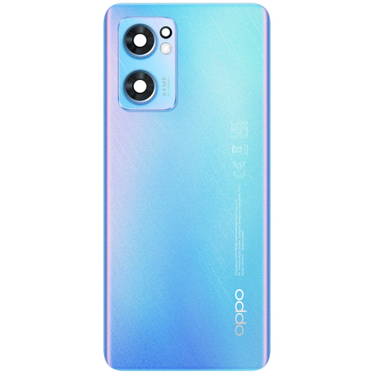 Pokrywa baterii Oppo Find X5 Lite / Reno7 5G, niebieska (Startrails Blue), Service Pack 4150029