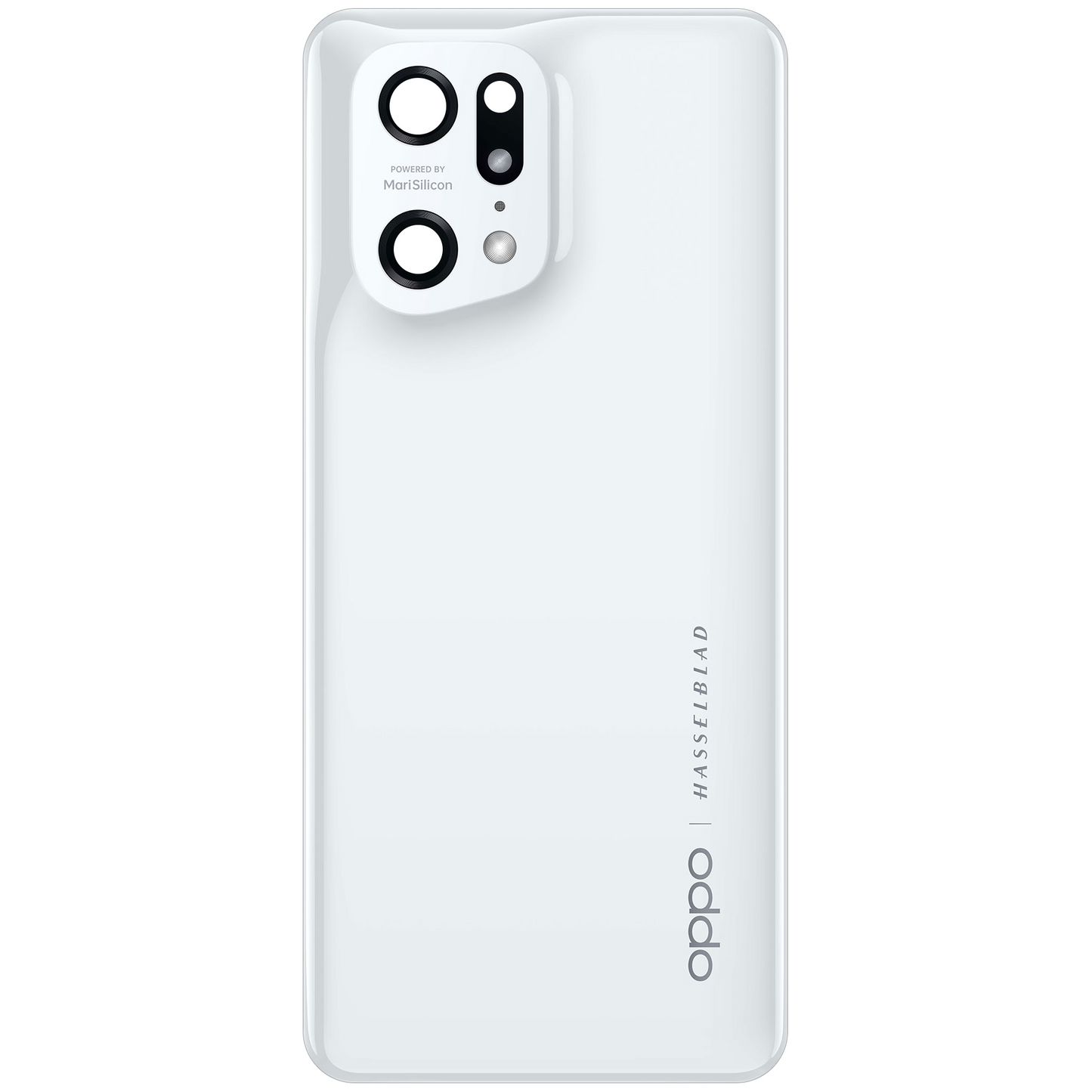 Capac Baterie Oppo Find X5 Pro, Alb (Ceramic White), Swap 4150008
