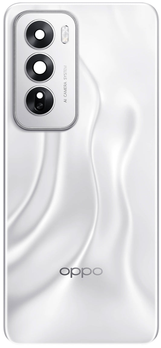 Capac Baterie Oppo Reno12, Argintiu (Astro Silver), Service Pack 621033000316