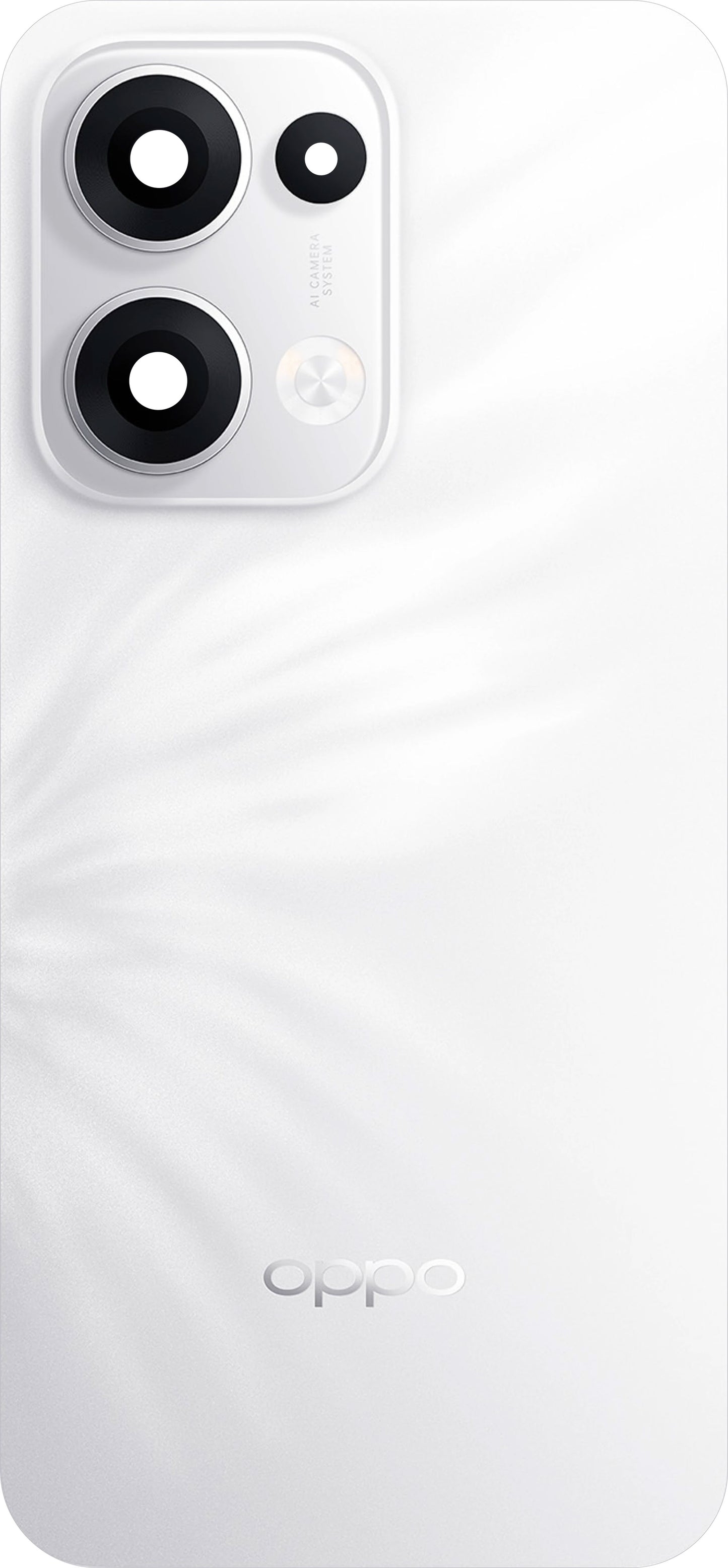 Capac Baterie Oppo Reno13, Alb (Plume White), Service Pack 621033000484