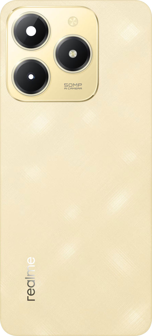 Capac Baterie Realme C61, Auriu (Sparkle Gold), Service Pack 621033000307