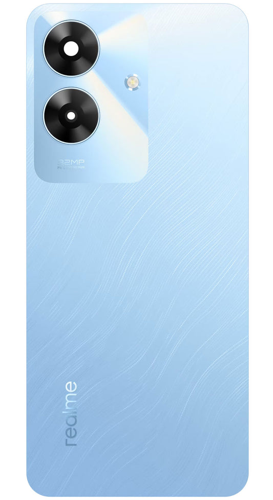 Capac Baterie Realme Note 60, Albastru (Voyage Blue), Service Pack 621033000311