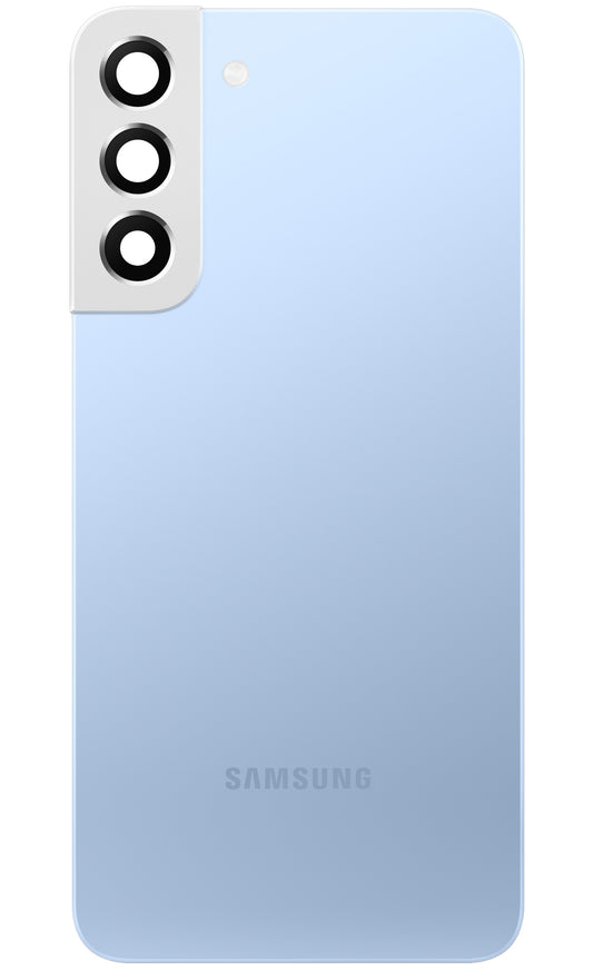 Capac Baterie Samsung Galaxy S22+ 5G S906, Albastru (Sky Blue), Service Pack GH82-27444H