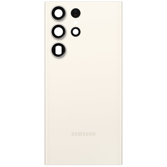 Capac Baterie Samsung Galaxy S23 Ultra S918, Crem, Service Pack GH82-30400B