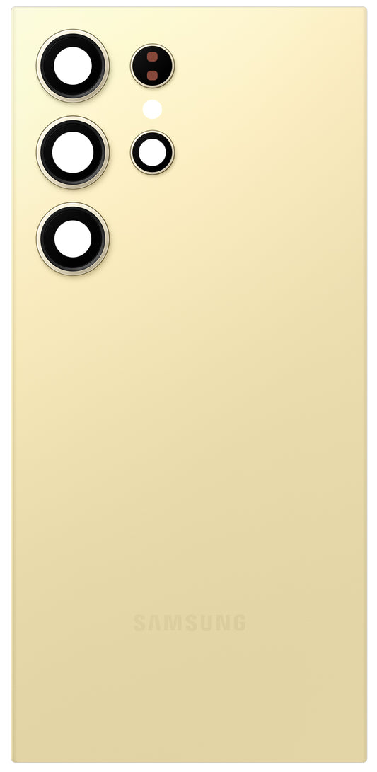Capac Baterie Samsung Galaxy S24 Ultra S928, Galben (Titanium Yellow), Service Pack GH82-33349C