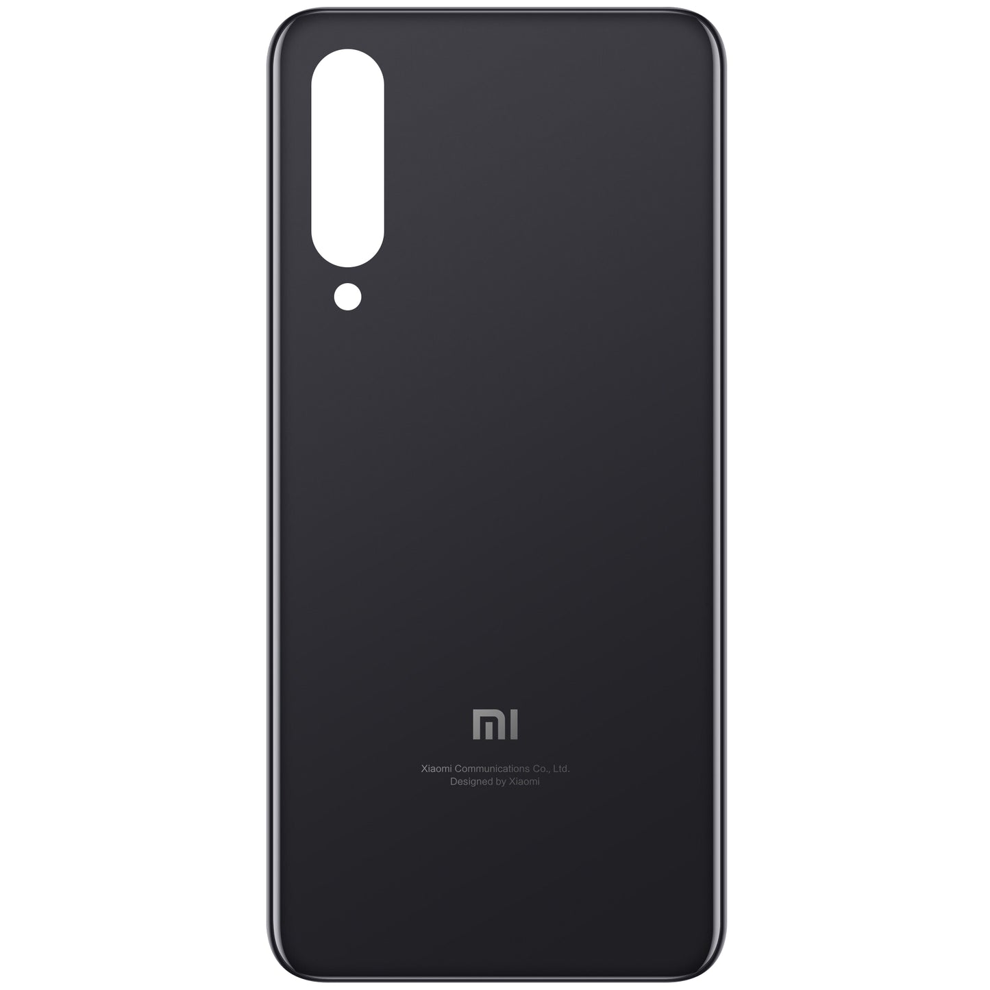 Capac Baterie Xiaomi Mi 9, Negru (Piano Black), Service Pack 5540440000A7